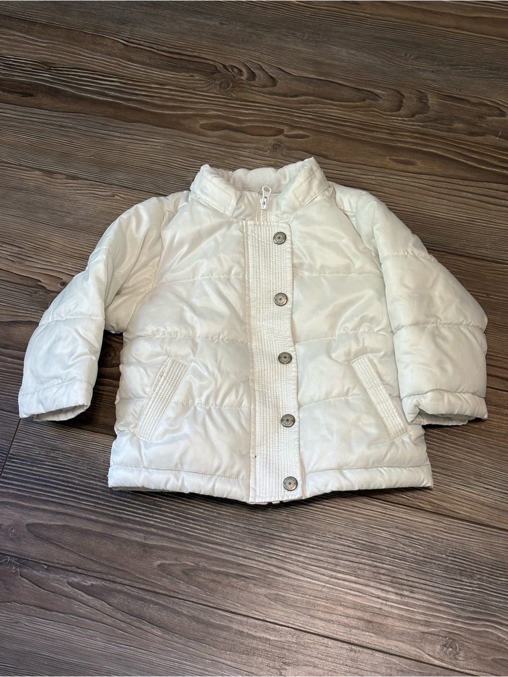 babyGap White Quilted Puffer Jacket Coat 18-24 Months